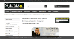 Desktop Screenshot of kamas.dk